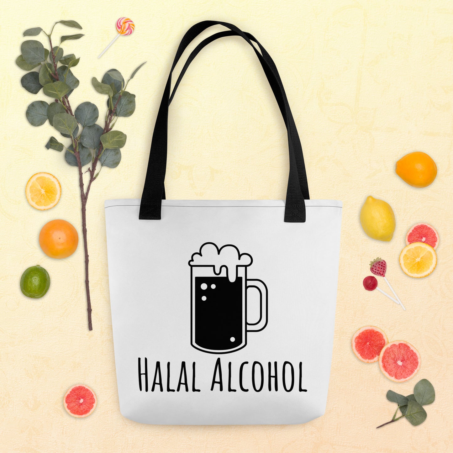 Halal Alcohol Tote bag